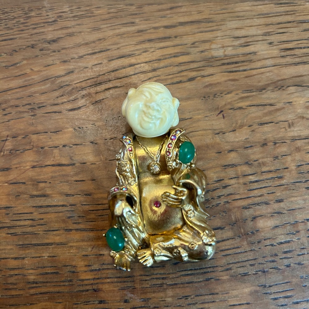 Vintage 1960s laughing Buddha by ART.